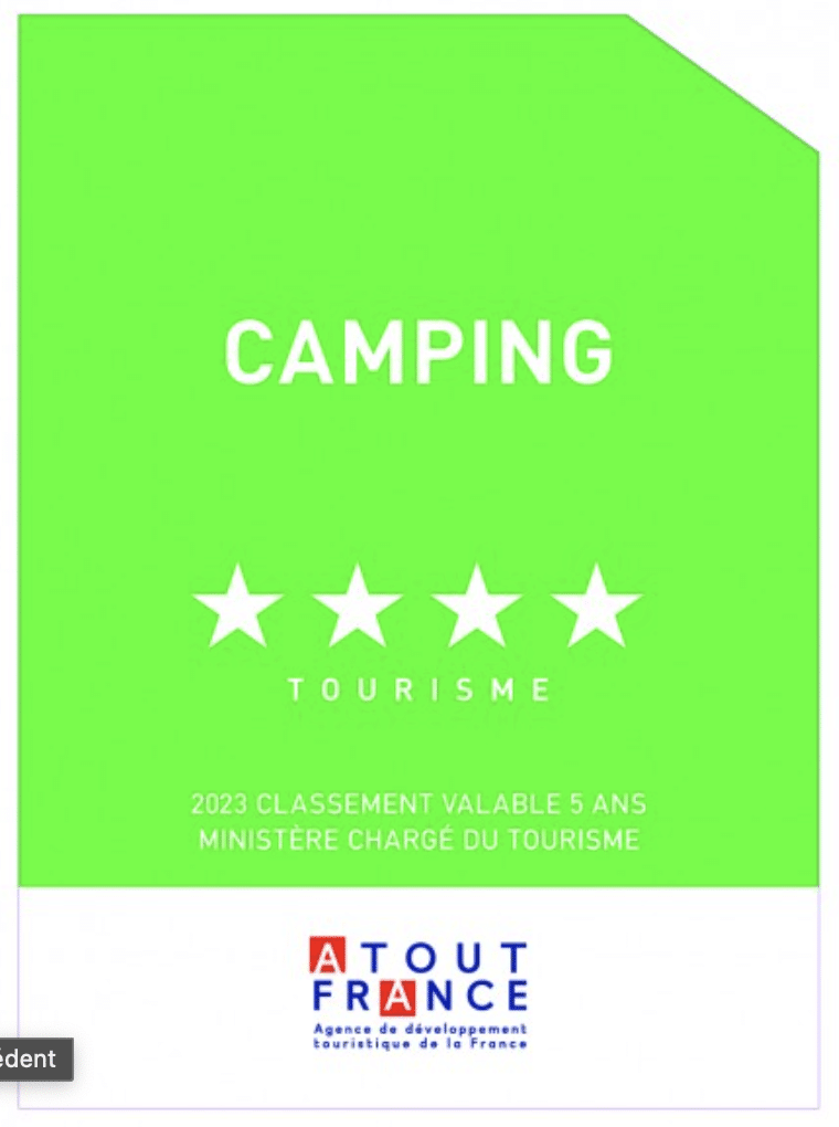 classement camping etoile france