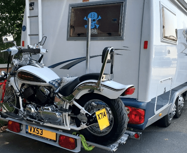 construire porte-moto pour camping-car